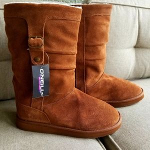 O'Neill women boot, brand new with tag.  Genuine leather.